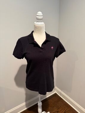 LILLY PULITZER GOLF STYLE SHIRT WITH LOGO